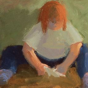 Gemälde, Paper Airplane, Nanci Erskine