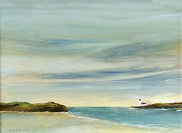Gemälde, Light House, Peter Laughton