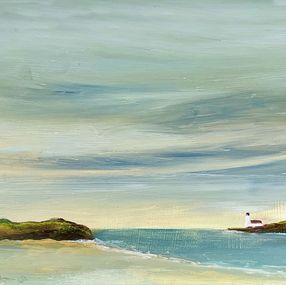 Gemälde, Light House, Peter Laughton