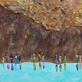 Painting, A Meeting Place, Rachel McCullock