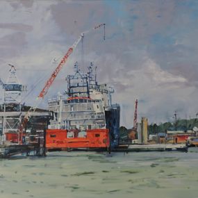 Gemälde, Pier D, Richard Szkutnik