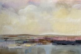Painting, Billowing Clouds, Silvia Vassileva