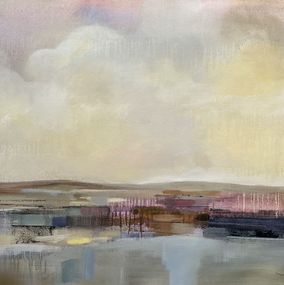 Painting, Billowing Clouds, Silvia Vassileva
