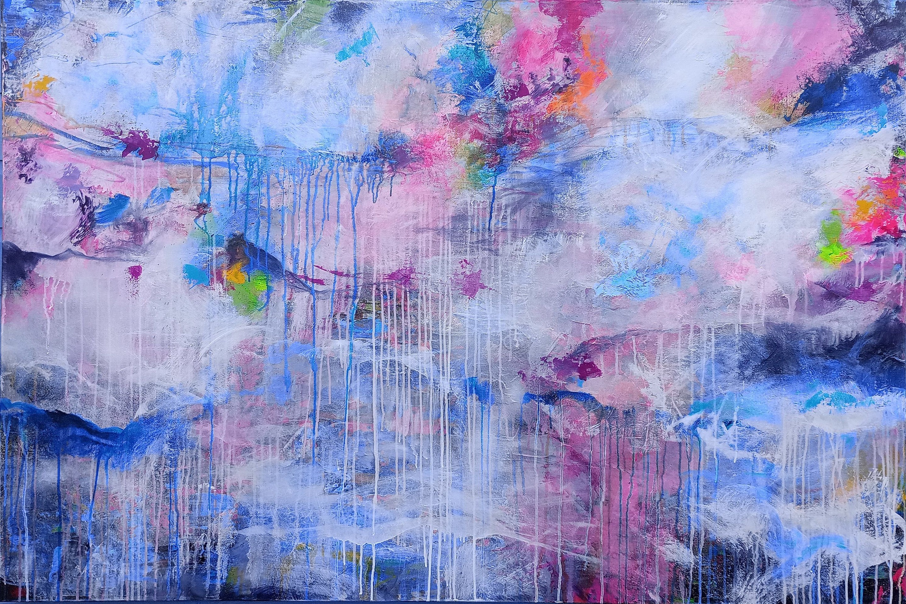 Susan Wooler, XXL Abstract Step into the unknown Susan Wooler, XXL Abstract Step into the unknown