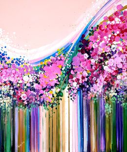 Peinture, Gorgeous Flowers for Happiness, Trayko Popov