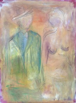 Painting, Bashful, Trixie Pitts