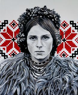 Painting, Ukrainian Bride, Valeria Radzievska