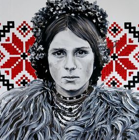 Gemälde, Ukrainian Bride, Valeria Radzievska