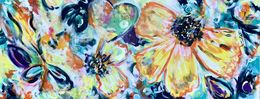 Painting, Garden of Joy 58, Veronica Vilsan