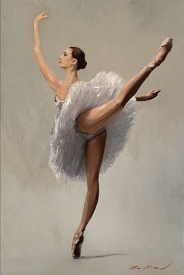 Painting, The Finale, William Oxer F.R.S.A.