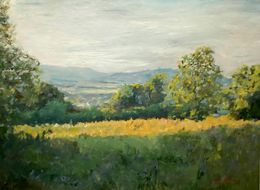 Gemälde, Rectory Fields, William Oxer F.R.S.A.