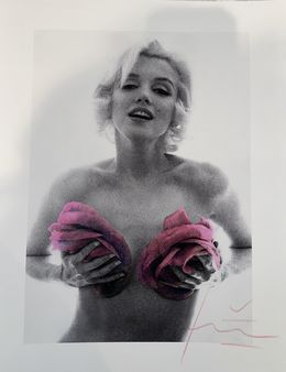 Photography, Marilyn With Pink Roses, Bert Stern