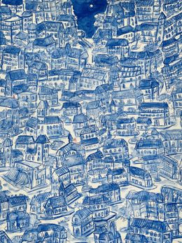 Painting, Where’s home, Gabrielle Rul