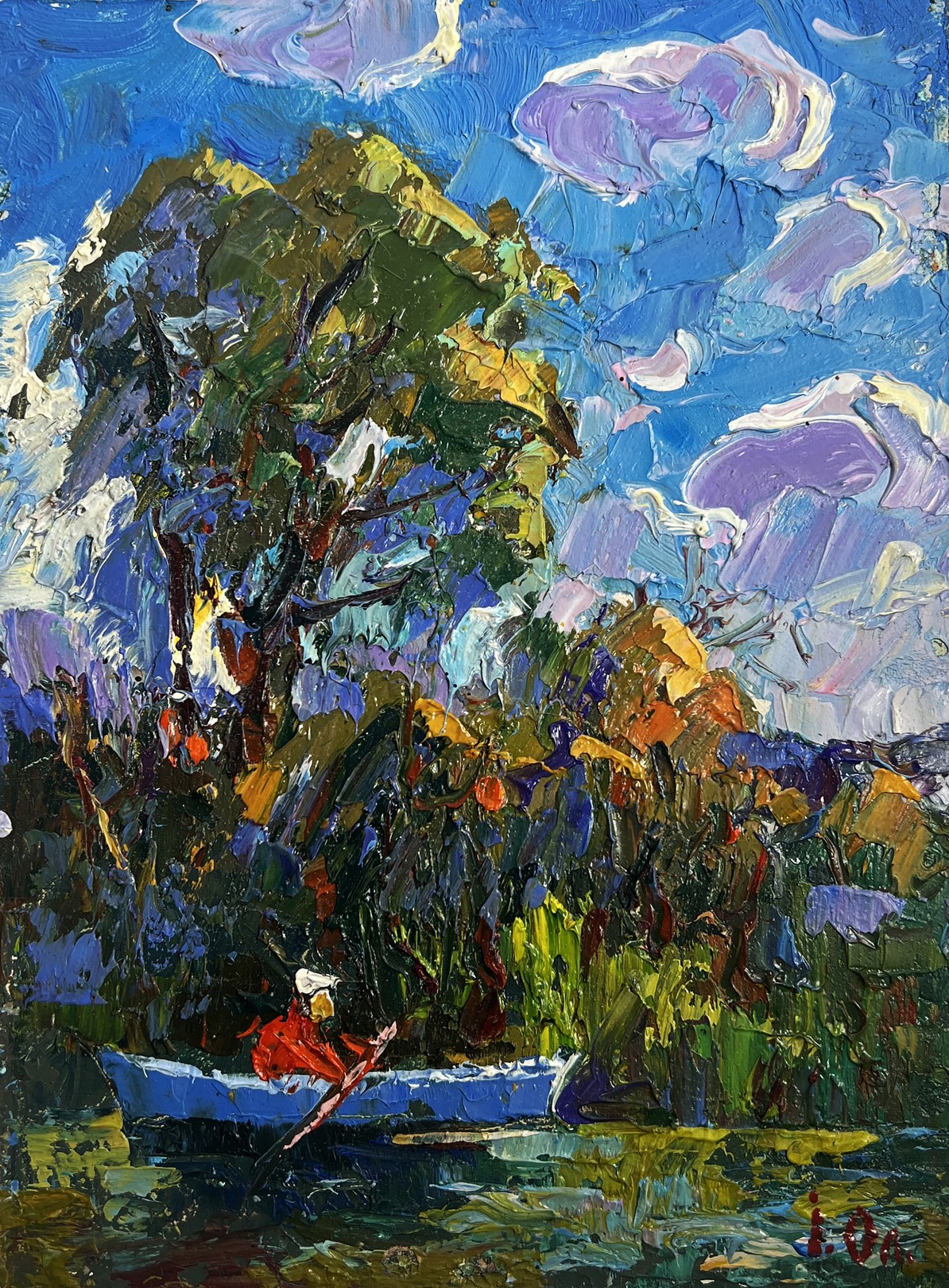 Ivanyuk Oleksiy, Early morning on a boat Ivanyuk Oleksiy, Early morning on a boat