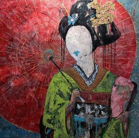 Gemälde, Serie geisha 00096, Josep Pozo