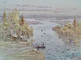 Painting, The golden autumn, Ivan Pylypenko