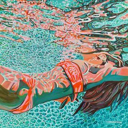 Peinture, Underwater Pastel, Alexandra Djokic