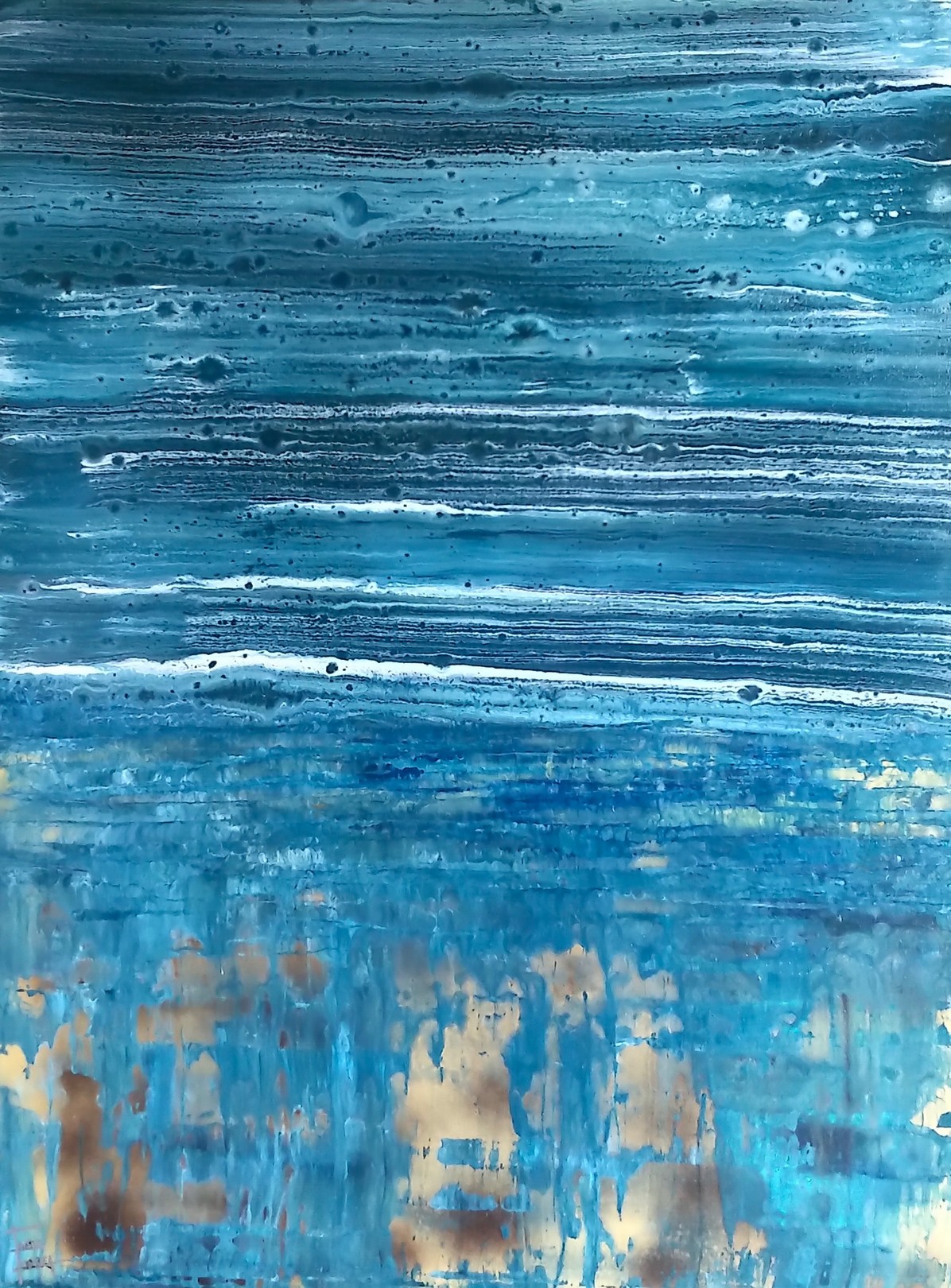Enric Correa, Blue abstraction Enric Correa, Blue abstraction