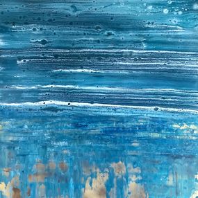 Painting, Blue abstraction, Enric Correa
