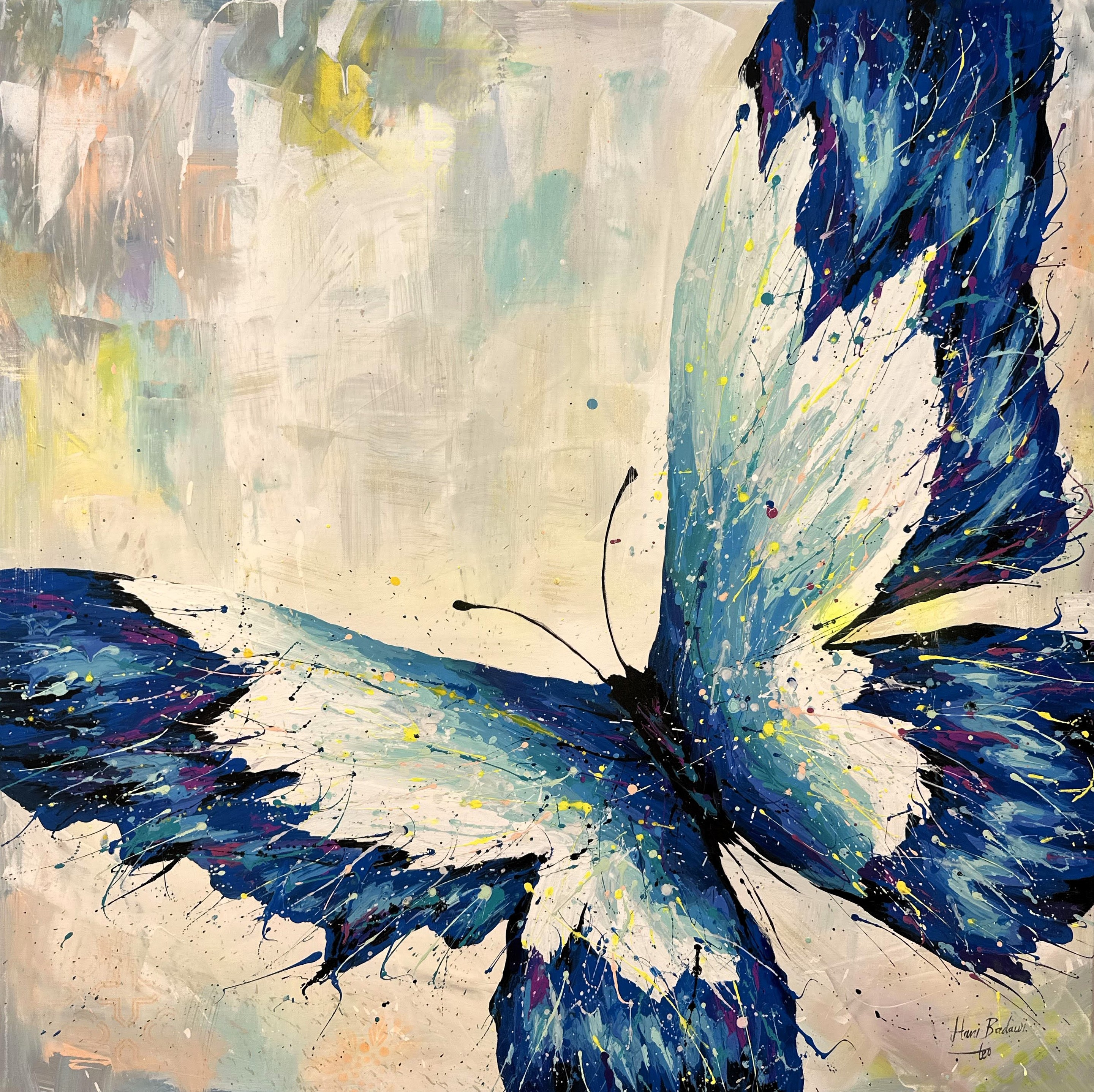 Hani Badawi Leo, Butterfly Pop Blue Hani Badawi Leo, Butterfly Pop Blue