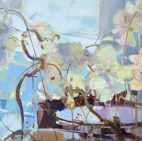 Gemälde, Morning with orchids, Agnija Germane