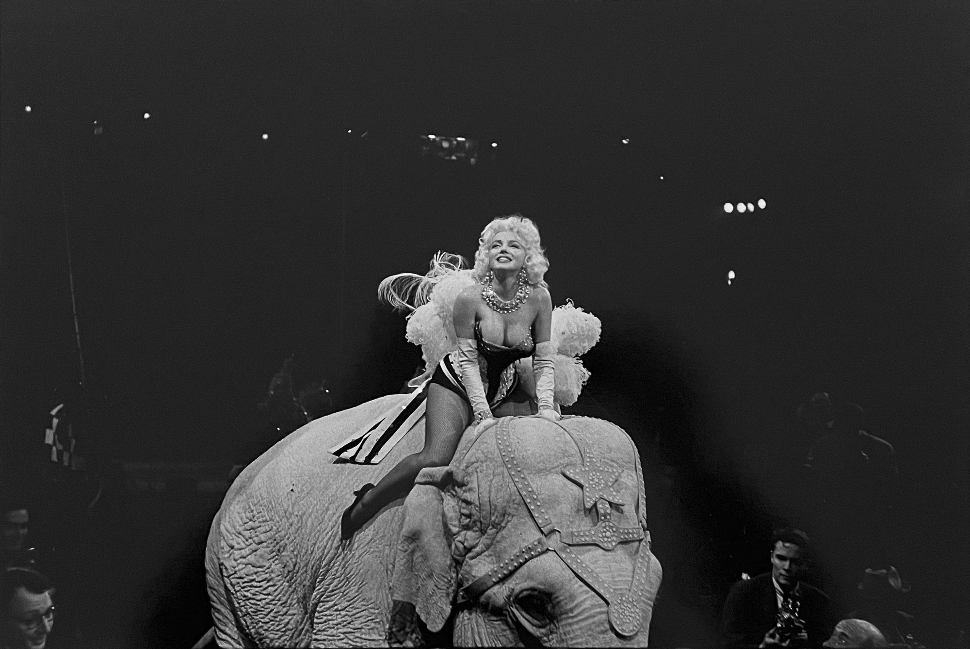 Walter Carone, Marilyn Monroe et l'éléphantin du cirque Barnum Walter Carone, Marilyn Monroe et l'éléphantin du cirque Barnum