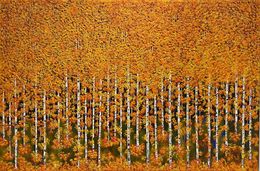 Peinture, Bosco Giallo, Benedetto Magnano San Lio