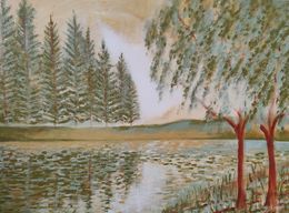 Peinture, Go with the Flow, Douglas Findlay