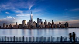 Fotografien, Lower Manhattan and One World Trade Center view from Jersey, Beyti Barbaros