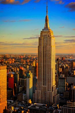 Photography, Empire State Building at sunset, Beyti Barbaros