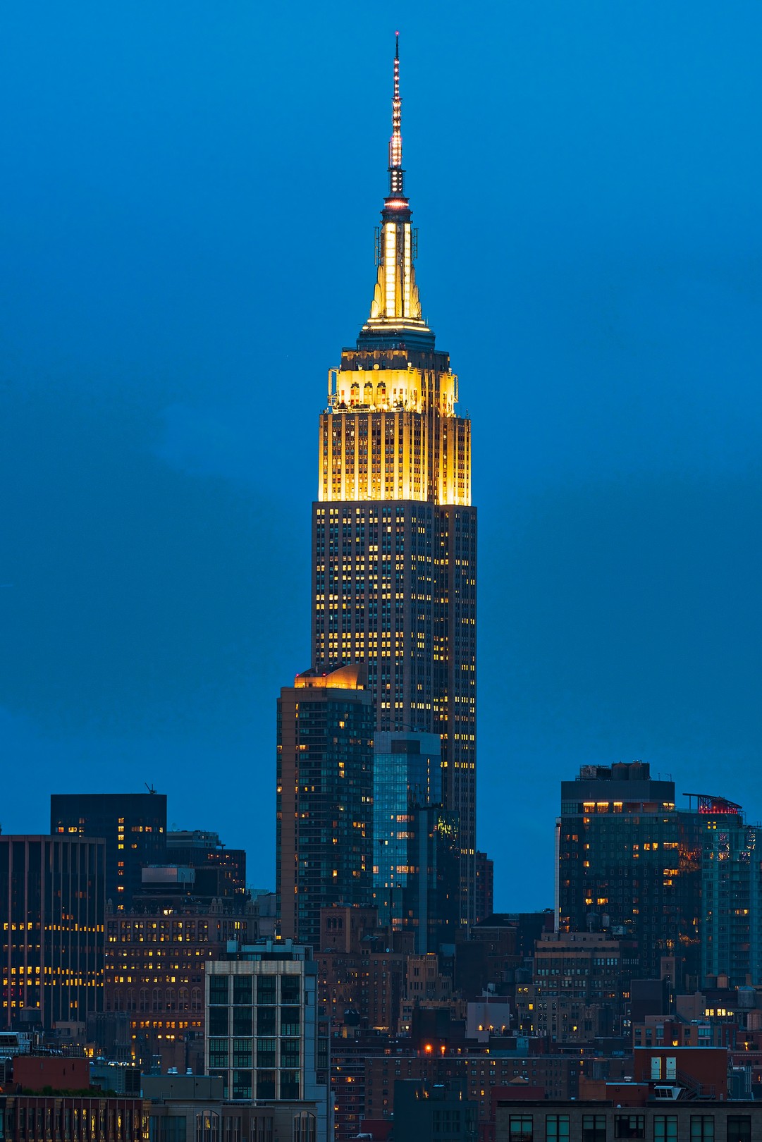 Beyti Barbaros, Empire State Building at night Beyti Barbaros, Empire State Building at night