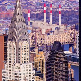 Photography, Chrysler Building and Queensboro Bridge, Beyti Barbaros