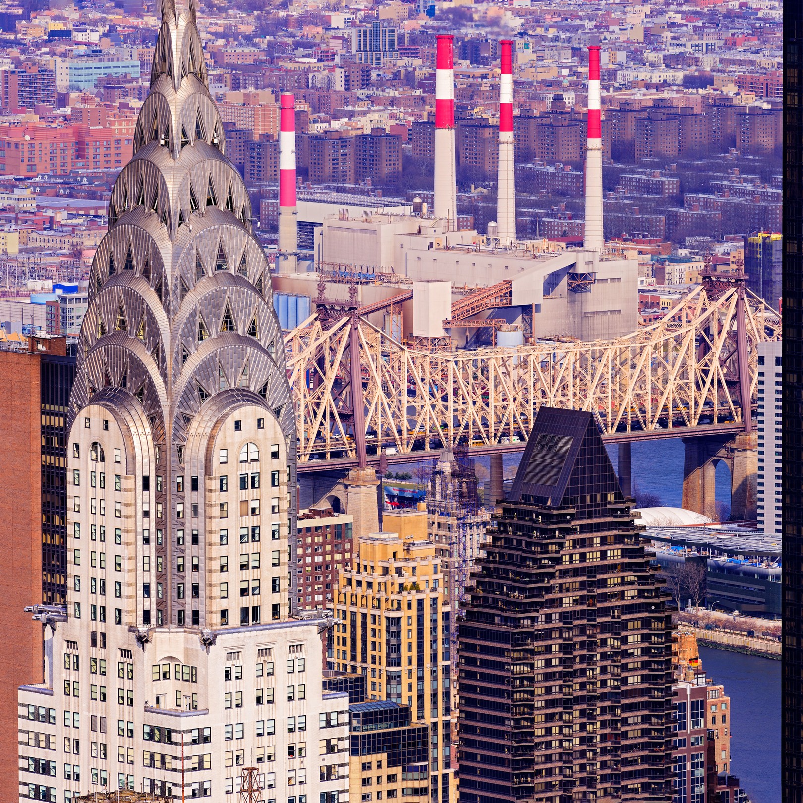 Beyti Barbaros, Chrysler Building and Queensboro Bridge Beyti Barbaros, Chrysler Building and Queensboro Bridge
