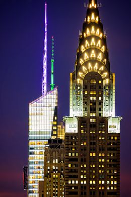 Photography, Chrysler Building and Bank of America Tower, Beyti Barbaros