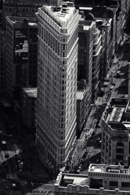 Photography, Flat Iron Building Black and White, Beyti Barbaros
