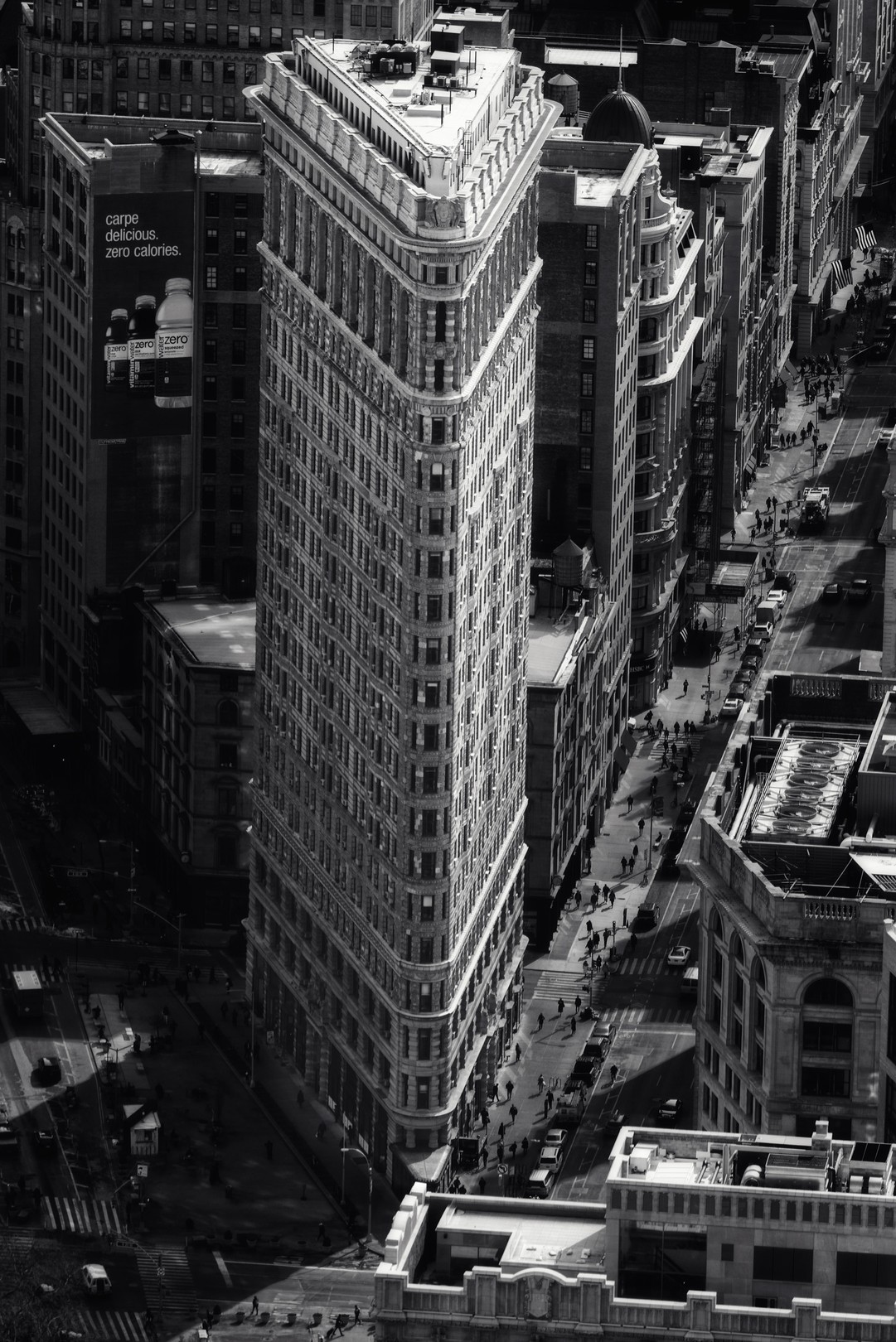 Beyti Barbaros, Flat Iron Building Black and White Beyti Barbaros, Flat Iron Building Black and White