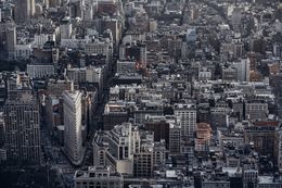 Photography, Flat Iron District aerial view, Beyti Barbaros