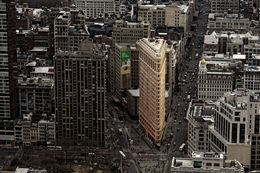 Photography, Flat Iron Building aerial view, Beyti Barbaros