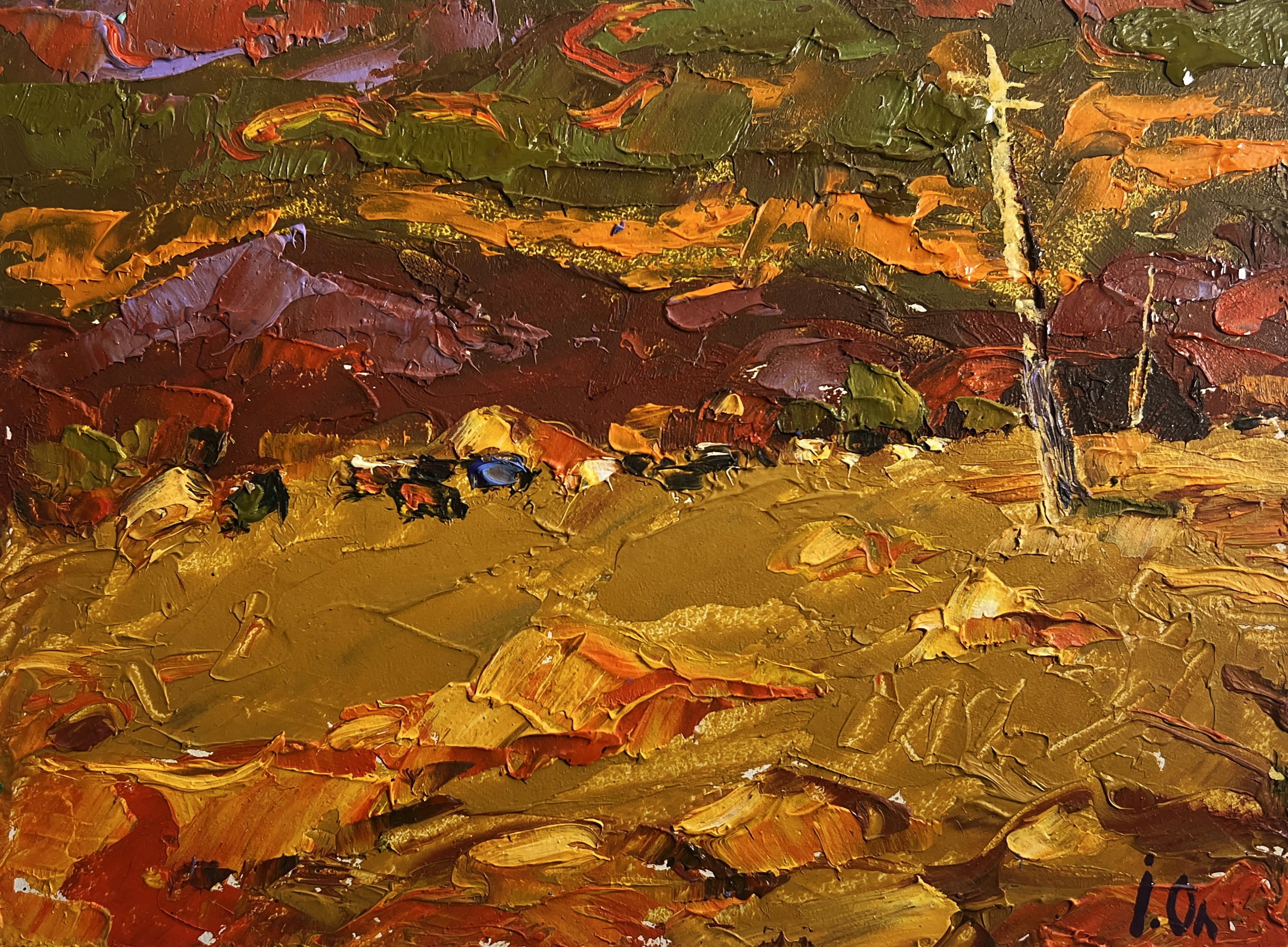Ivanyuk Oleksiy, Orange sunset over the mountains Ivanyuk Oleksiy, Orange sunset over the mountains