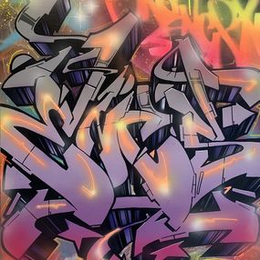 Gemälde, Purple mind, Hamed ENCS