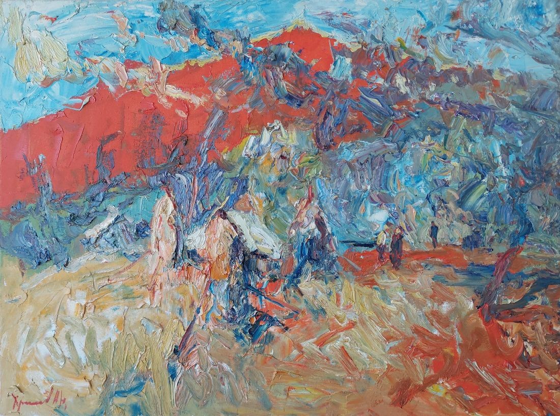 Oleksandr Khrapachov, Haystacks. Slavsko Oleksandr Khrapachov, Haystacks. Slavsko