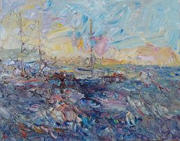 Gemälde, Going to Sea, Oleksandr Khrapachov