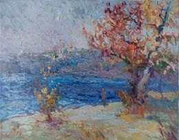 Peinture, Near the Dnipro, Oleksandr Khrapachov