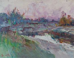 Peinture, Winter is coming, Oleksandr Khrapachov