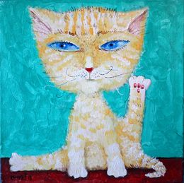 Gemälde, Blue blue, Rakhmet Redzhepov (Ramzi)