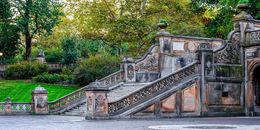Photography, Bethesda Terrace Steps in Central Park, New york City, Beyti Barbaros