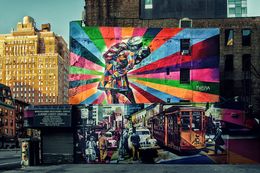 Photography, Infamous Kissing Sailor Street Art Mural from New york City, Beyti Barbaros