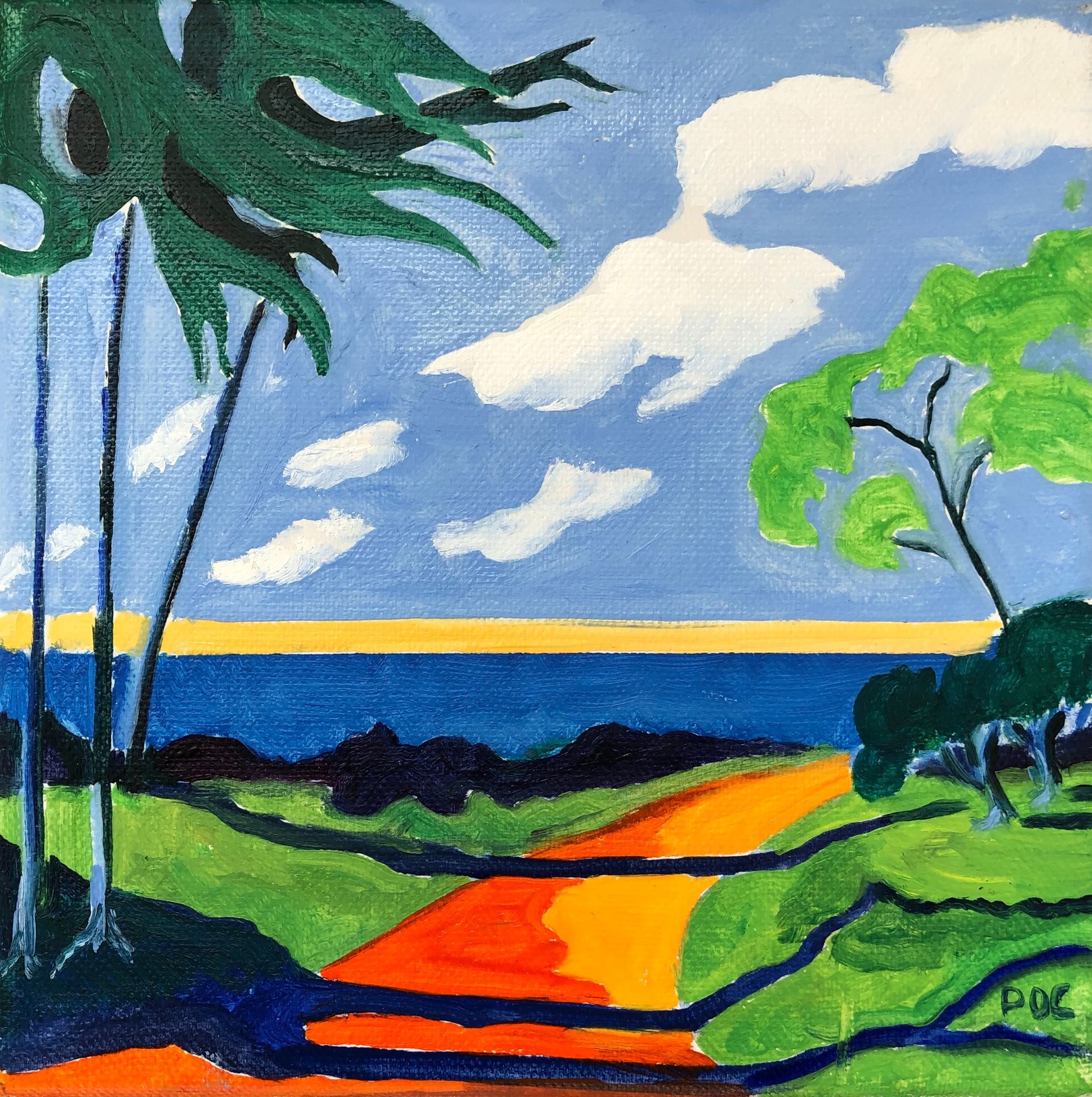 Odile Pinto-Corbin, Chemin côtier N°5 Odile Pinto-Corbin, Chemin côtier N°5