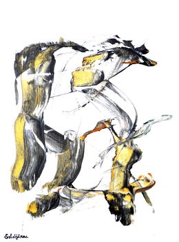 Peinture, Fire From Ashes 006, Richard Solstjärna