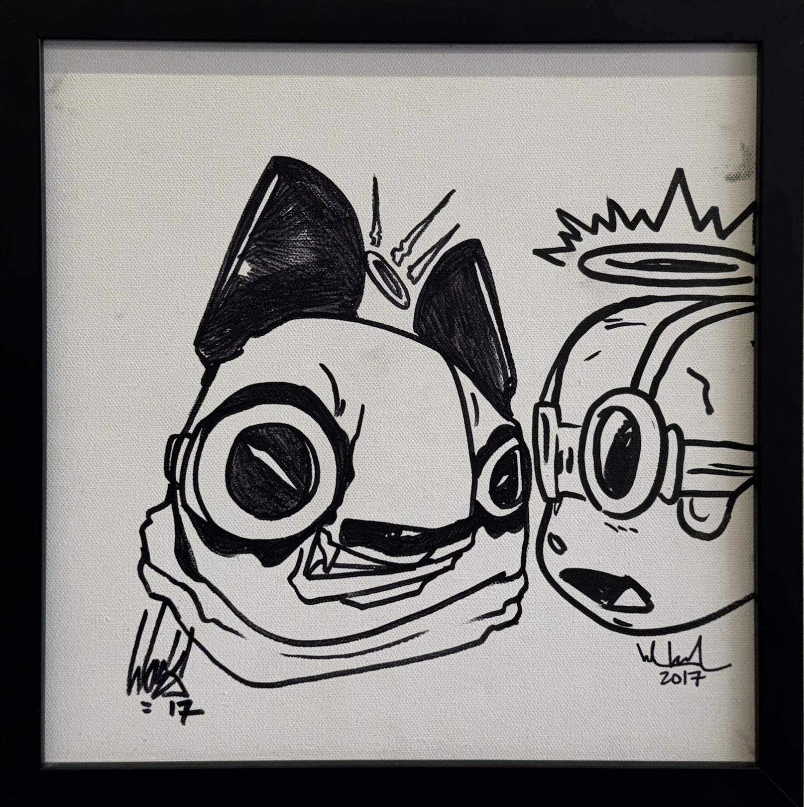 Hebru Brantley, Untitled (DesignerCon Sketch) Hebru Brantley, Untitled (DesignerCon Sketch)